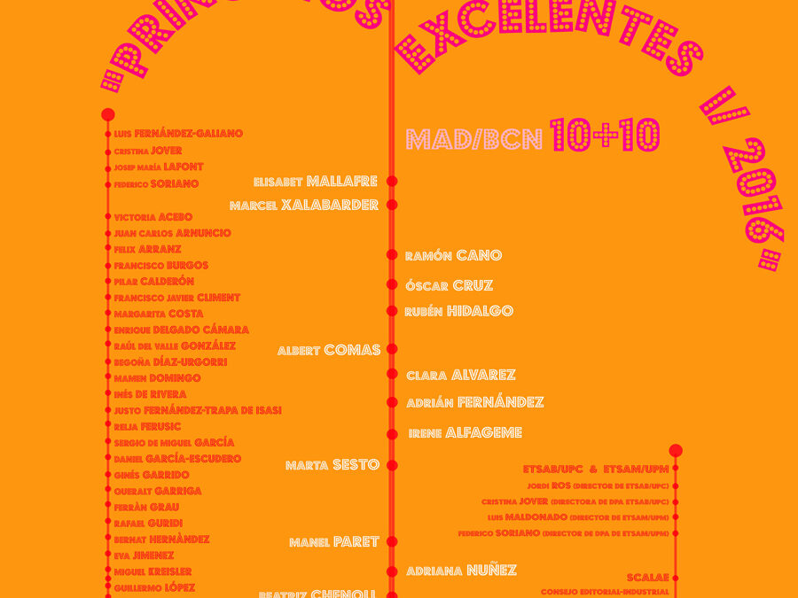 Principios Excelentes I.2016 encuentro ETSAM UPM – ETSAB UPC