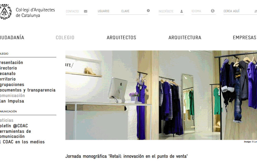 COACatalunya: GEZE y LAMP en la Jornada monográfica ‘Retail: innovación en el punto de venta’