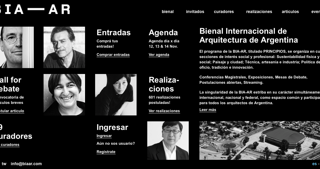 Ultimos días: Call for Debate (papers) de la BIA-AR y scalae