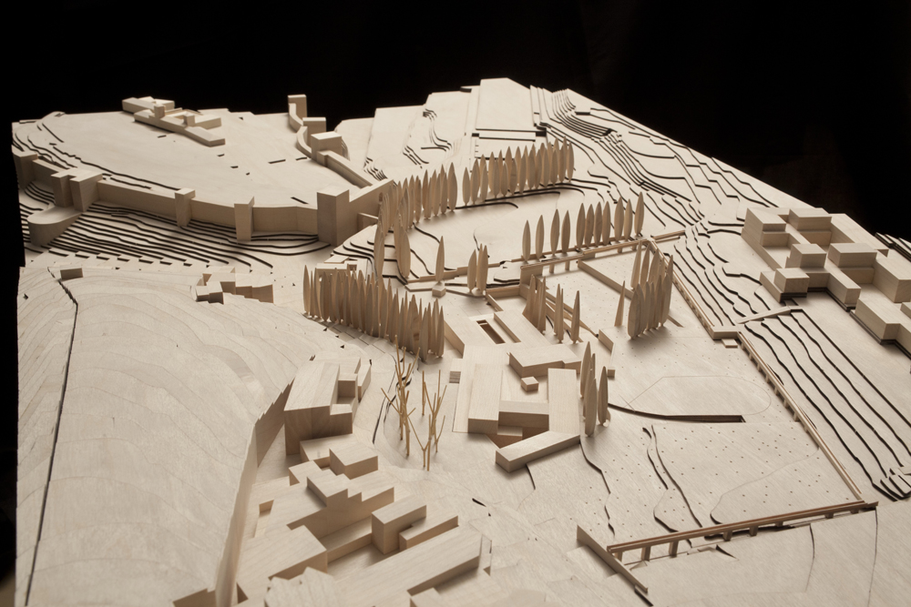 Álvaro Siza: Atrio de acceso a la Alhambra de Granada