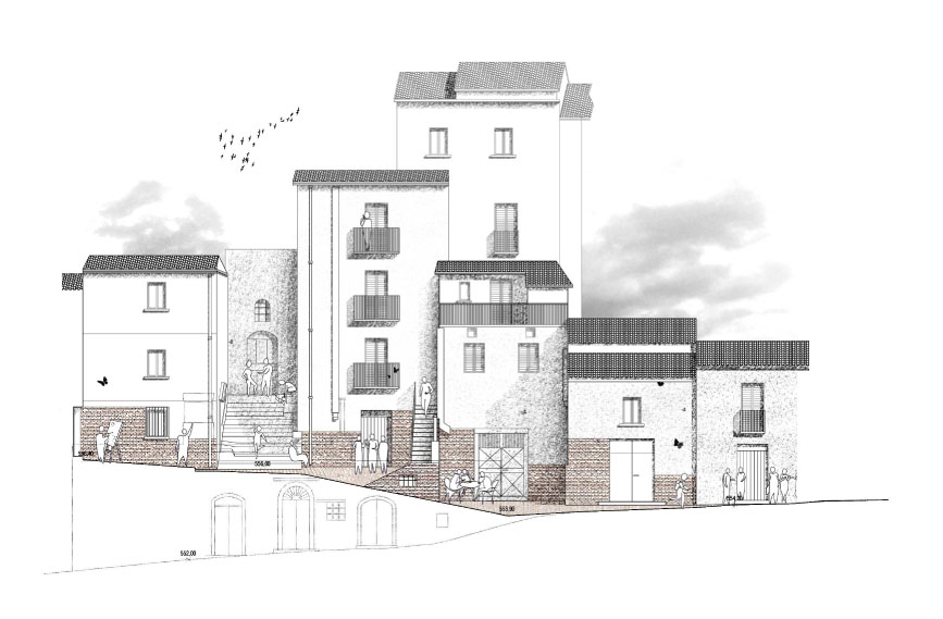 Josep Ferrando + Marc Nadal: Piazza en Calitri, Italia