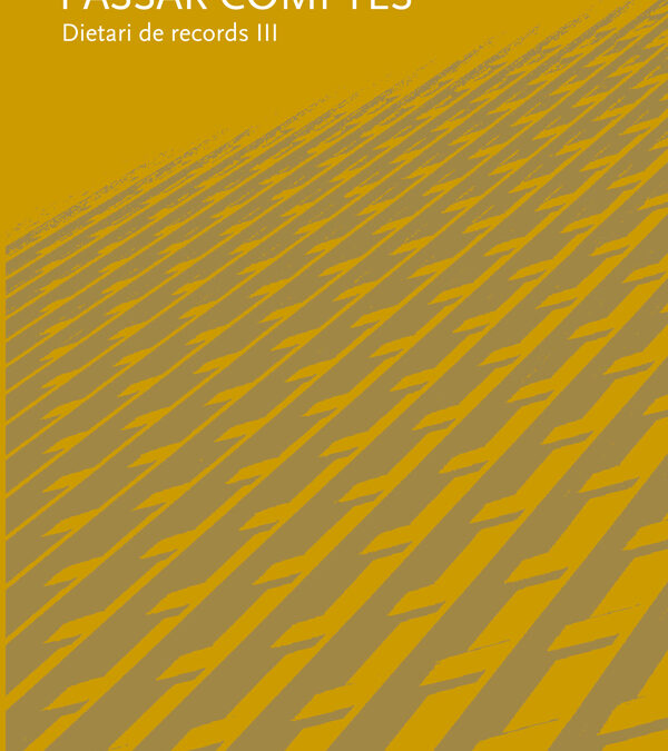 Presentación «Passar comptes» de Oriol Bohigas