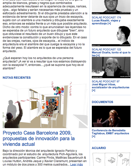 Apuntes sobre lo que los no arquitectos esperan de una persona arquitecta