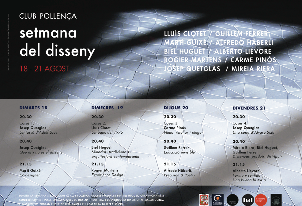 Semana del Diseño en el Club Pollença