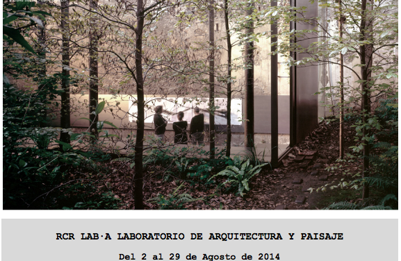 RCR arquitectes abre la inscripción al LAB·A 2014