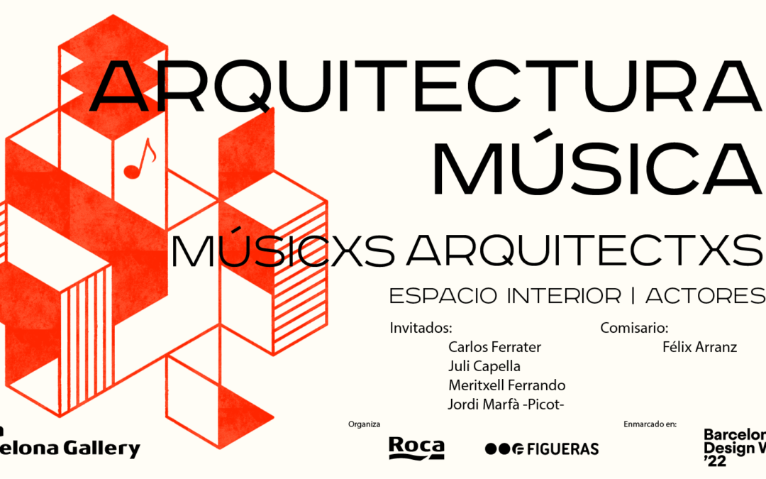Arquitectura Música · Musicxs Arquitectxs: «Espacio interior | Actores», ROCA Barcelona Gallery, 21JUN 19h00