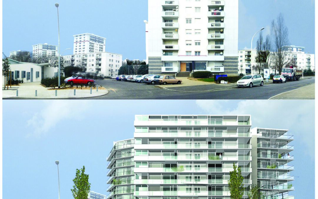 Lacaton & Vassal / Frederic Druot: Transformación y densificación de viviendas, Saint Nazaire