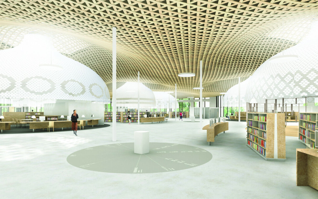 Toyo Ito & Associates, Architects: ‘Minna-No-Mori’ Gifu Media Cosmos, Gifu, Japón