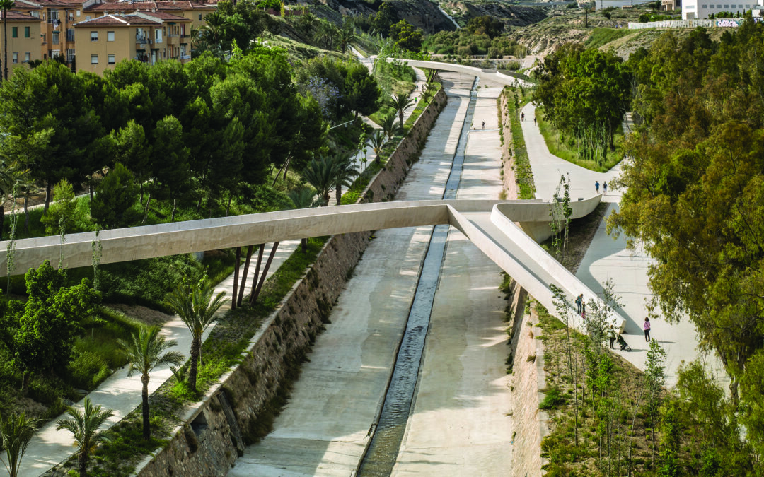 Grupo Aranea: El valle trenzado, fase 1B. Vinalopó, Elche, España.