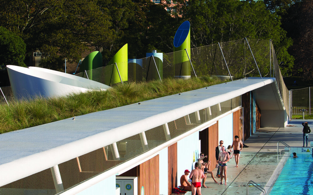 Neeson Murcutt Architects: Prince Alfred park + pool upgrade, Sydney