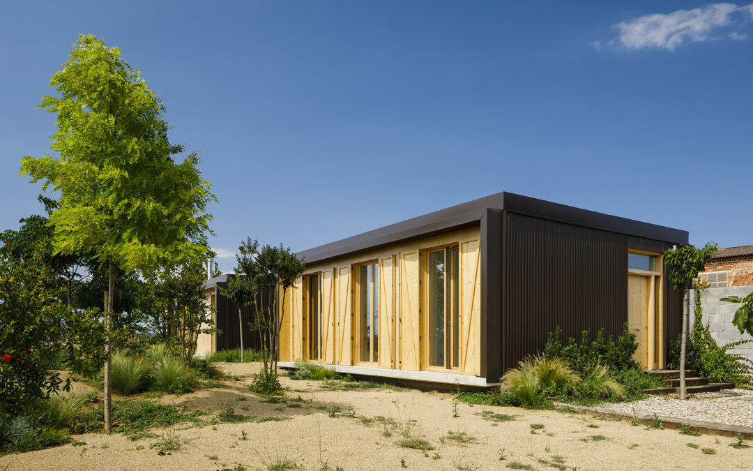 ZAGA Arquitectura · vivienda prefabricada en el Baix Empordà