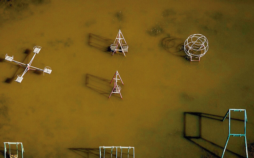 Marina Villelabeitia: Espacio público «Ecosistemas del Ocio», Comodoro Rivadavia, Argentina