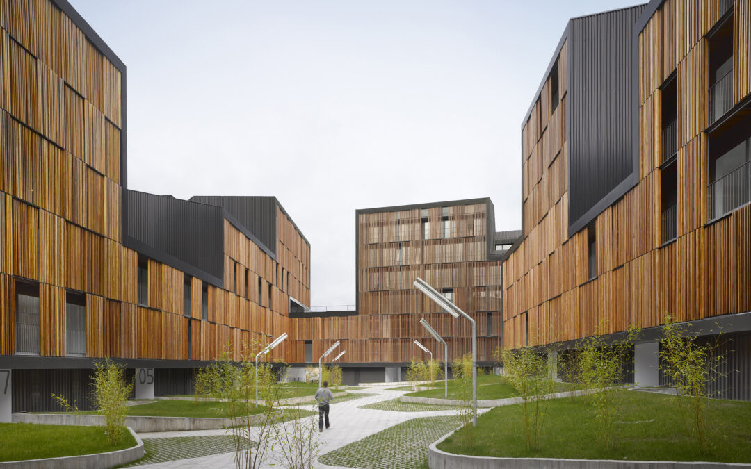 zigzag arquitectura · 131 Viviendas Protegidas en Mieres, Asturias