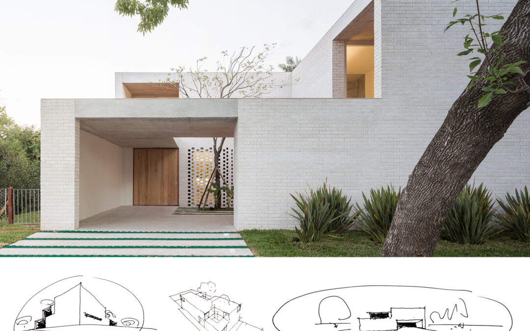 Nicolás Pinto da Mota y Victoria Falcón: CASA NEWMAN, Benavidez, Buenos Aires