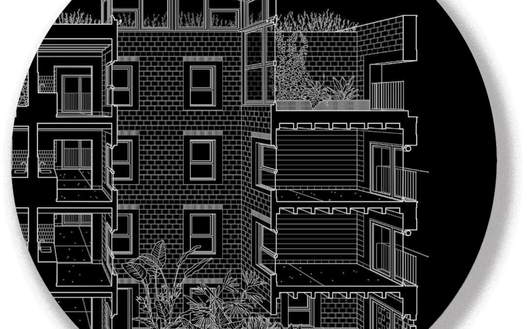 24 VPO Platja d’en Bossa, Eivissa · 08014 arquitectura · Cápsula SCALAE «Trazas Trazos Trozos …de Arquitectura»