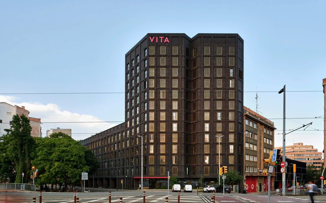 JPAM CITY MAKERS + AVA STUDIO + MASALA · Residencia de estudiantes VITA Poblenou, Barcelona