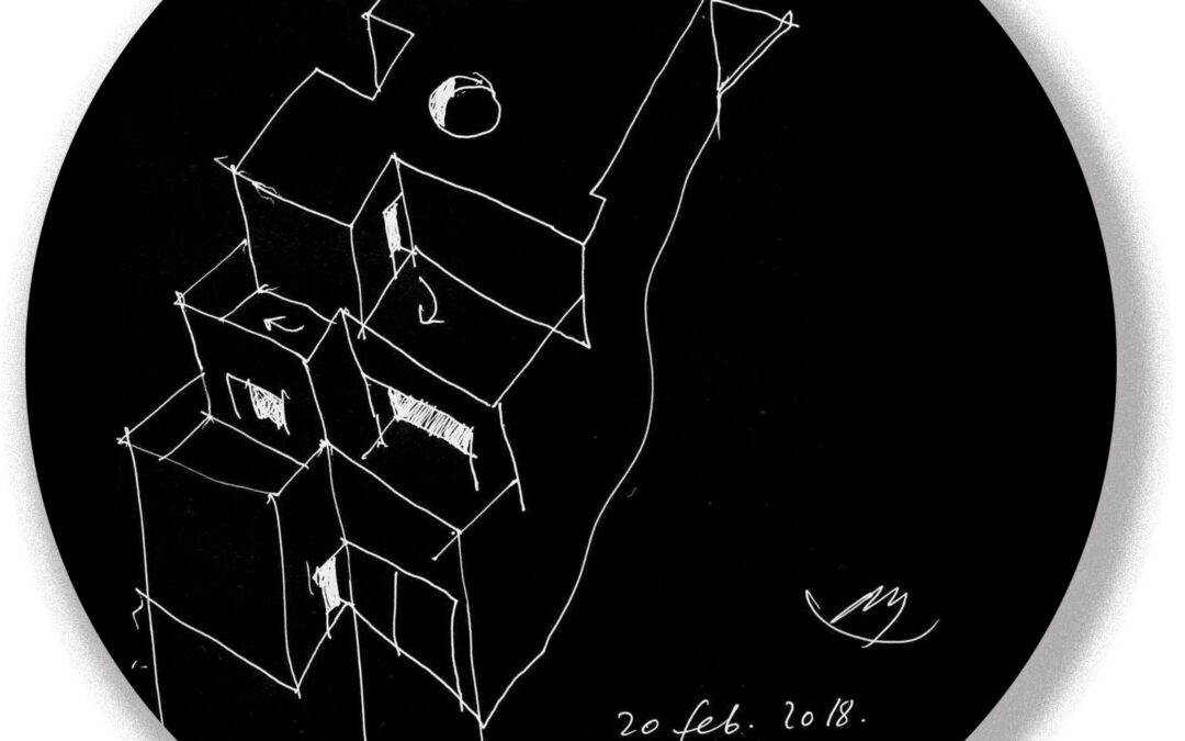 Casa en Mojácar · Alberto Campo Baeza y Modesto Sánchez Morales · Cápsula SCALAE «Trazas Trazos Trozos …de Arquitectura»