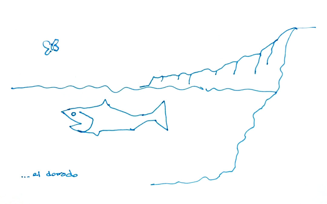 Pez dorado, por Cristián Ferrera