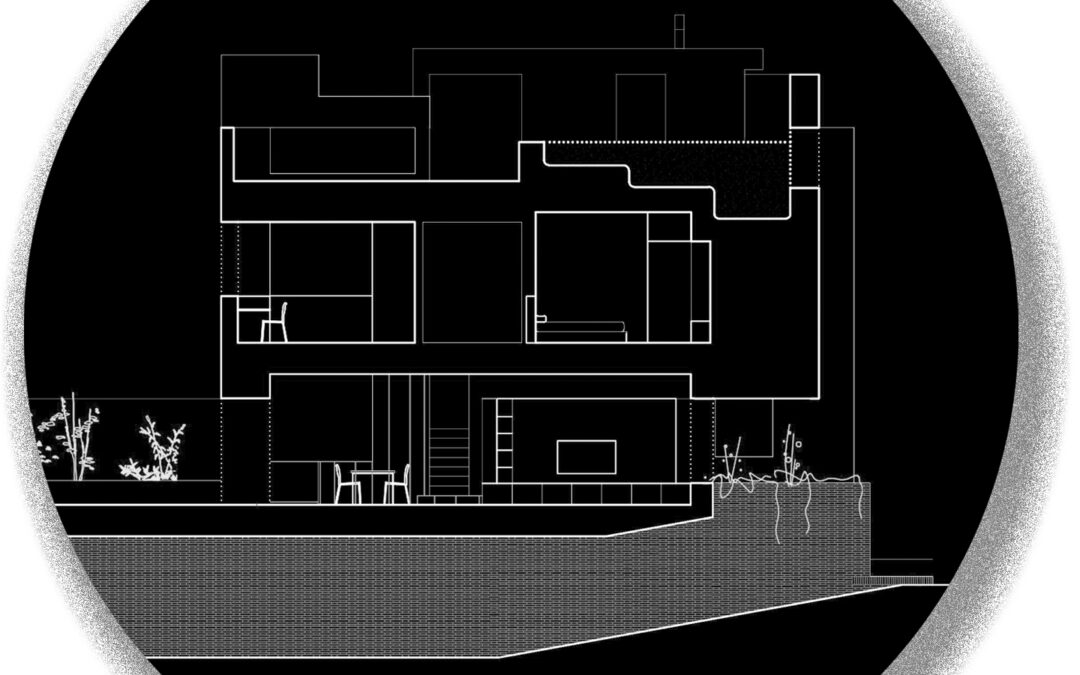 Casa AA en Puerto de Sagunto, Valencia · HORMA estudio de arquitectura · Cápsula SCALAE «Trazas Trazos Trozos …de Arquitectura»