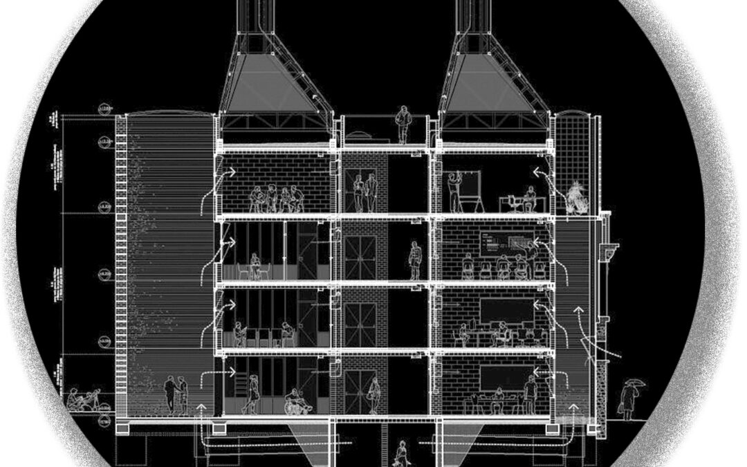 Cristalleries Planell Centre Civic · Centro Cívico · Civic Center, Barcelona · HARQUITECTES · Nous Realistes · Cápsula SCALAE «Trazas Trazos Trozos …de Arquitectura»