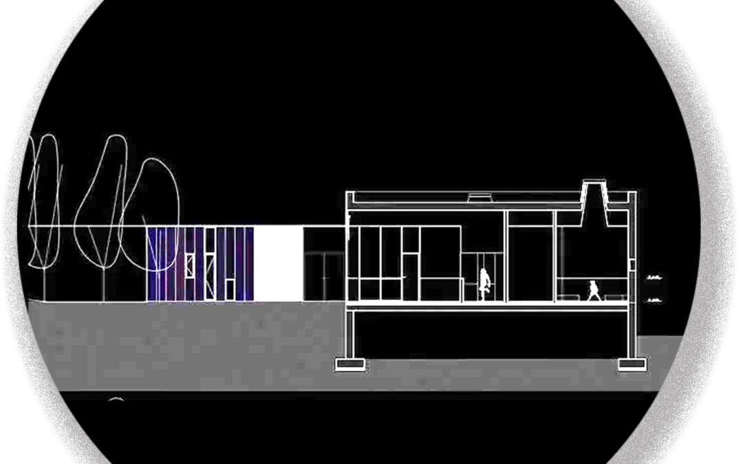 Escuela Infantil en la ribera del Ebro, Zaragoza · Santiago Carroquino Arquitectos + GravalosdiMonte Arquitectos · Cápsula SCALAE «Trazas Trazos Trozos …de Arquitectura»