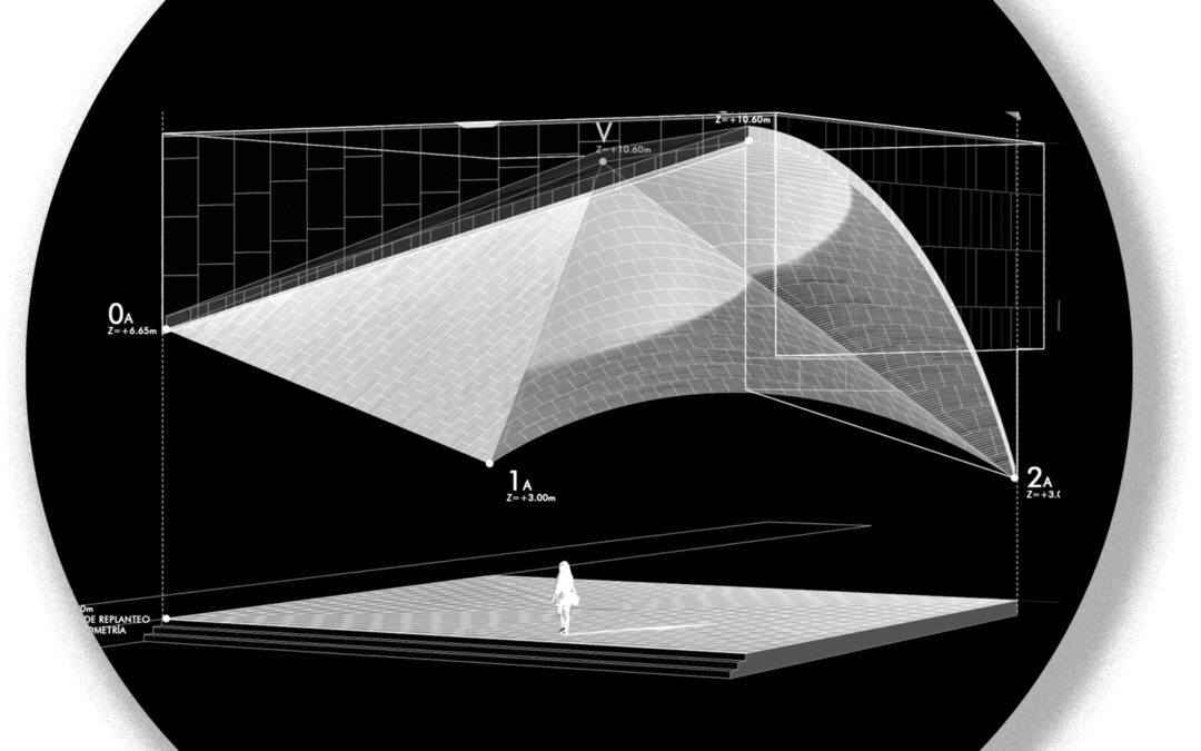 Atrio del IESE Business School, Madrid · Sancho-Madridejos Architecture Office · Cápsula SCALAE «Trazas Trazos Trozos …de Arquitectura»
