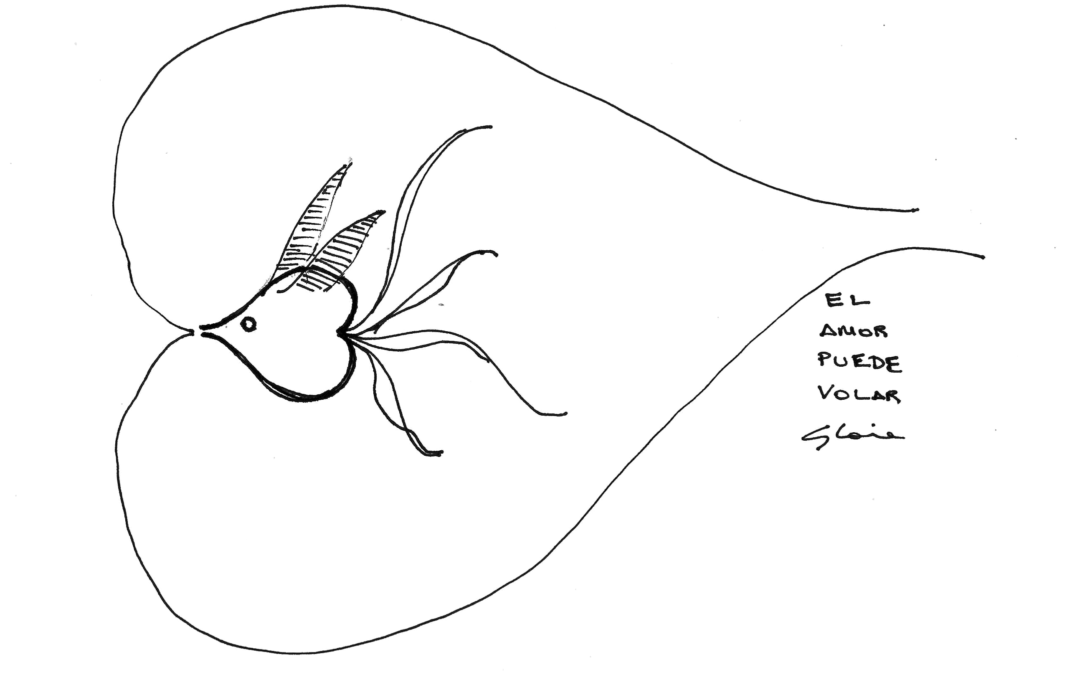 pez amor, por Gloria Espuig