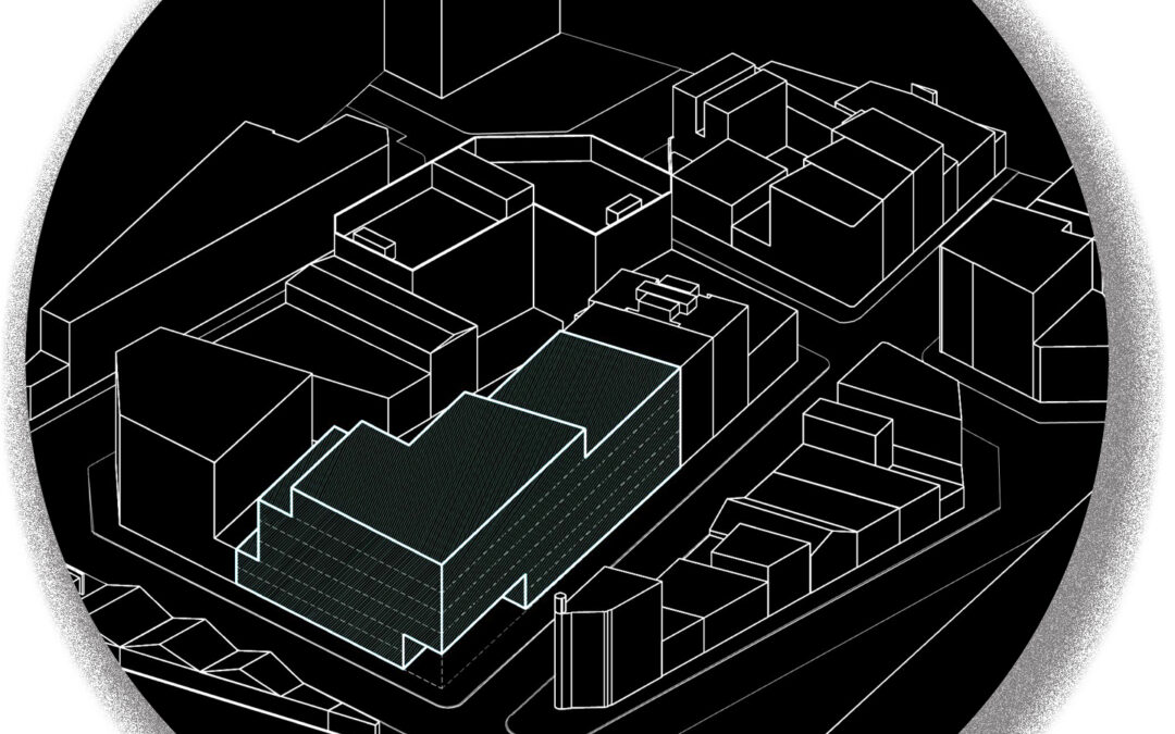 oficinas Diagrame 22@ Poble Nou, Barcelona · GCA Architects · Cápsula SCALAE «Trazas Trazos Trozos …de Arquitectura»