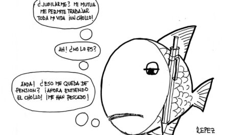 pez mutualista arquitecto, por Alberto Mendo