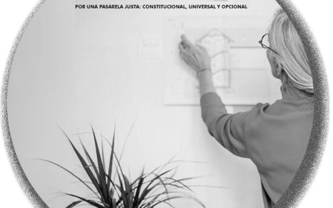 Pasarela al RETA · manifestación 22F y obra en curso · Cápsula SCALAE «Trazas Trazos Trozos …de Arquitectura»