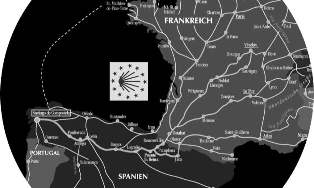 Camino de Santiago · re-emisión agosto 2025 · CÁPSULAS SCALAE «TRAZAS TRAZOS TROZOS …DE ARQUITECTURA»