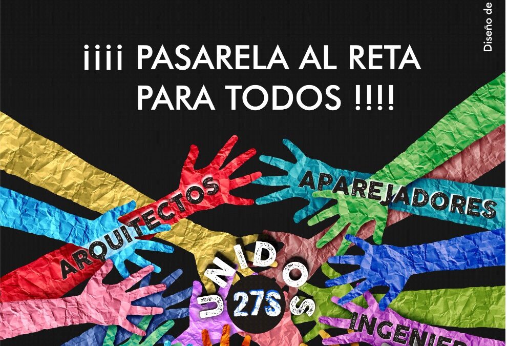 Comunicados de la Asociación nacional de mutualistas arquitectos a propósito de la manifestación de 27SEPT en Madrid, convocada de manera unitaria por agrupaciones y asociaciones de la abogacía, arquitectos, aparejadores, ingenieros, químicos… mutualistas.