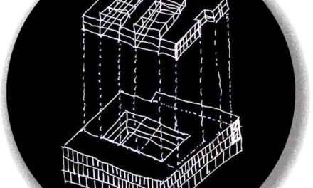 Rehabilitación y ampliación de la facultad de filosofía, Universidad de Zaragoza · MAGÉN Arquitectos · Cápsula SCALAE «Trazas Trazos Trozos …de Arquitectura»