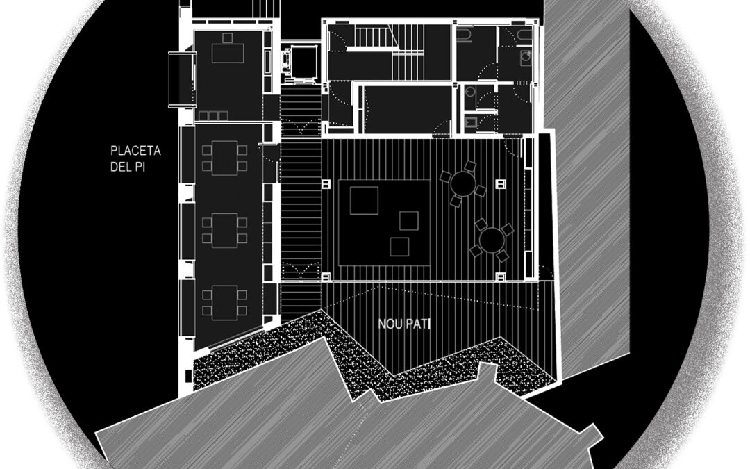 Ludoteca y Centro de Recursos Pedagógicos, Ciutat Vella Barcelona · taller 9s arquitectes · Cápsula SCALAE «Trazas Trazos Trozos …de Arquitectura»