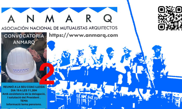 ANMARQ: 20260219 v2 COAC Lleida · Coloquio  Pasarela al RETA