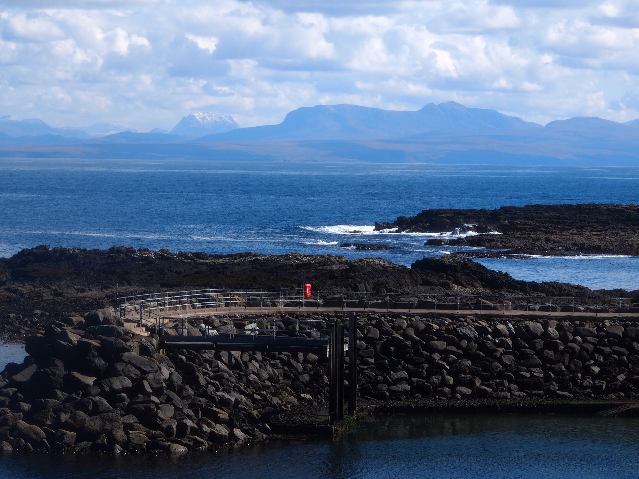 Harbour hardstanding works get underway in Staffin