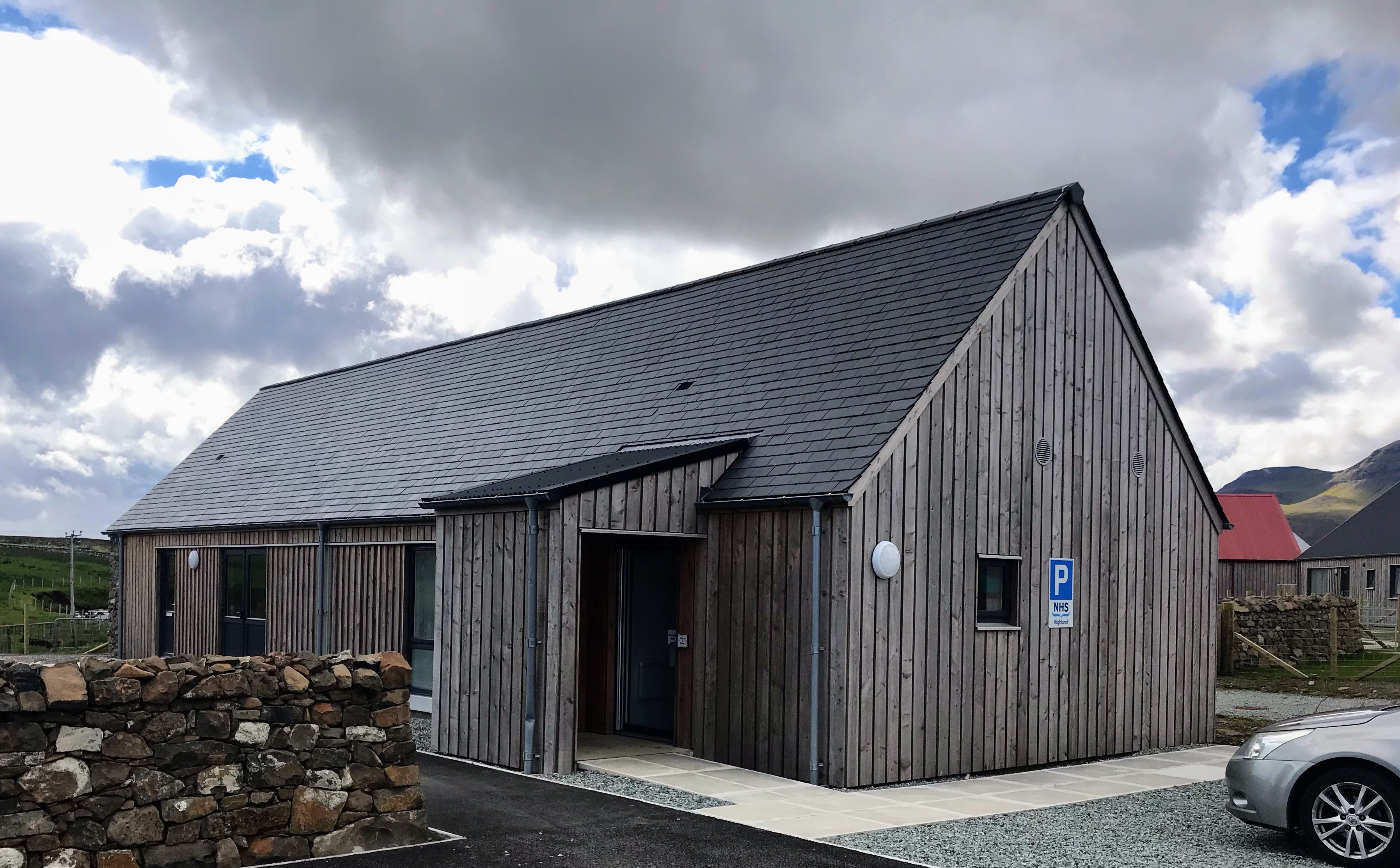 The new Staffin health centre.