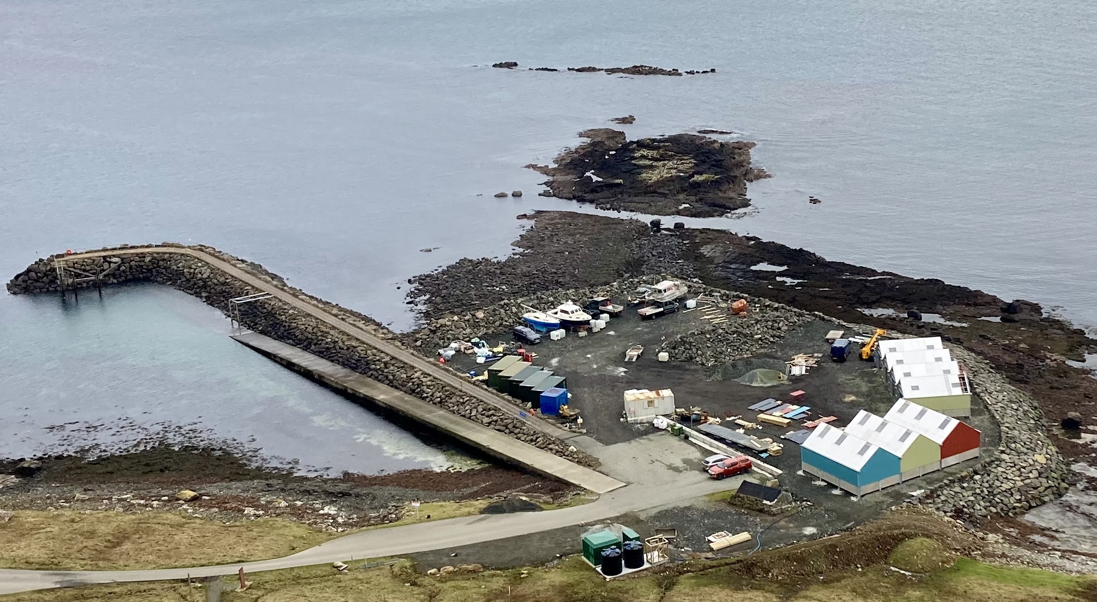 Deadline looms for Staffin Harbour unit applications