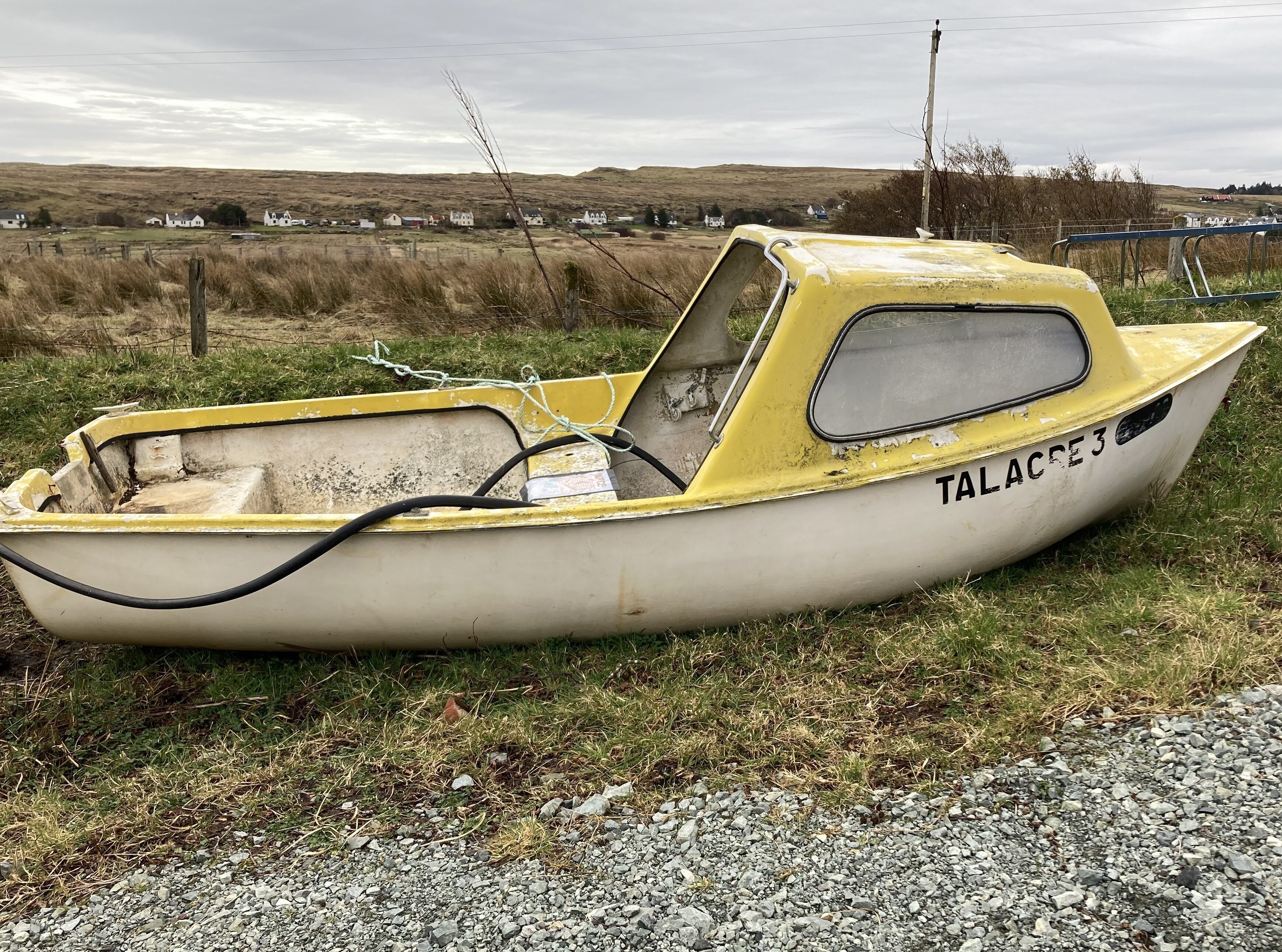 Jo's old boat.