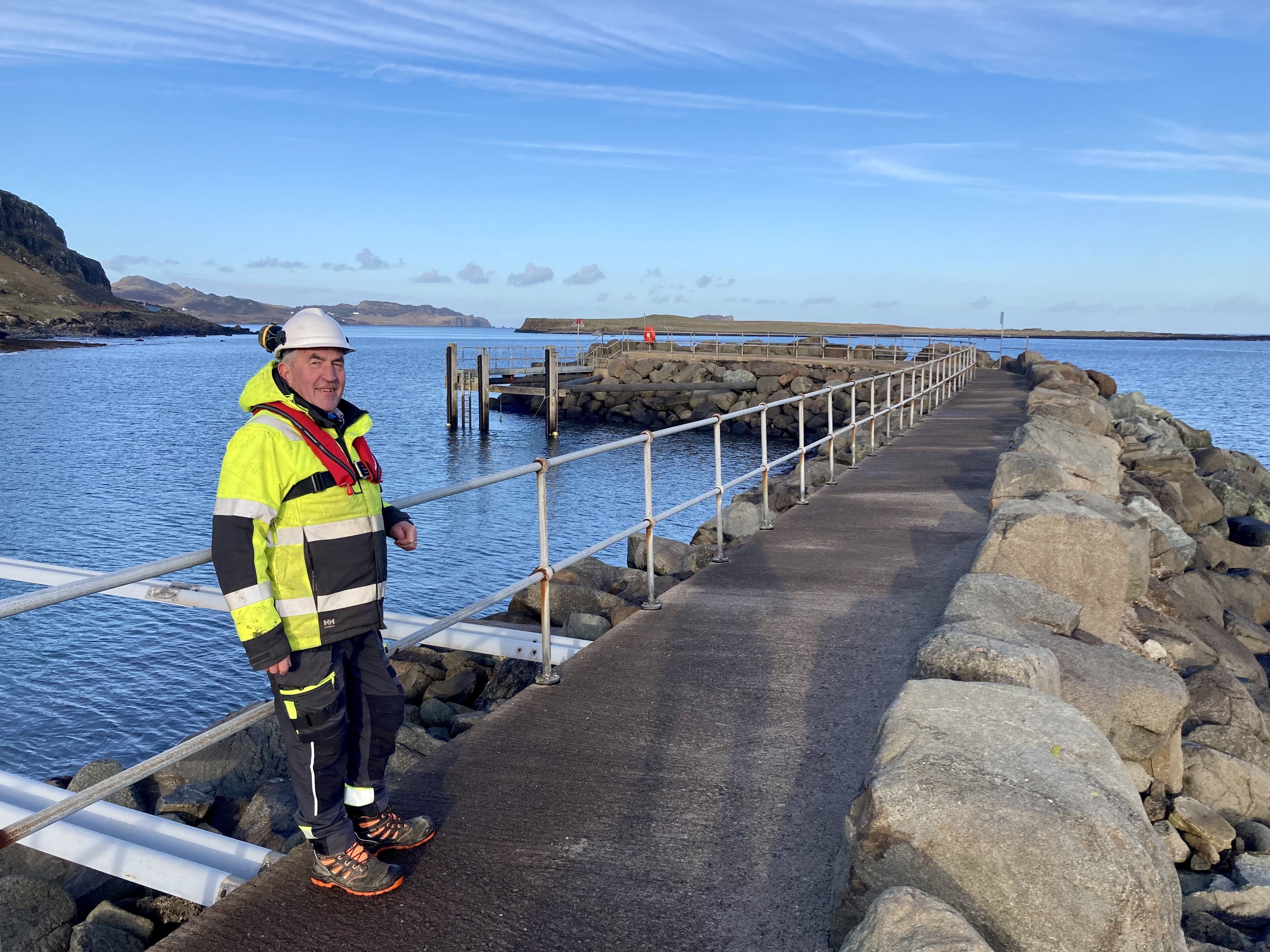 New Staffin Harbour manager starts work