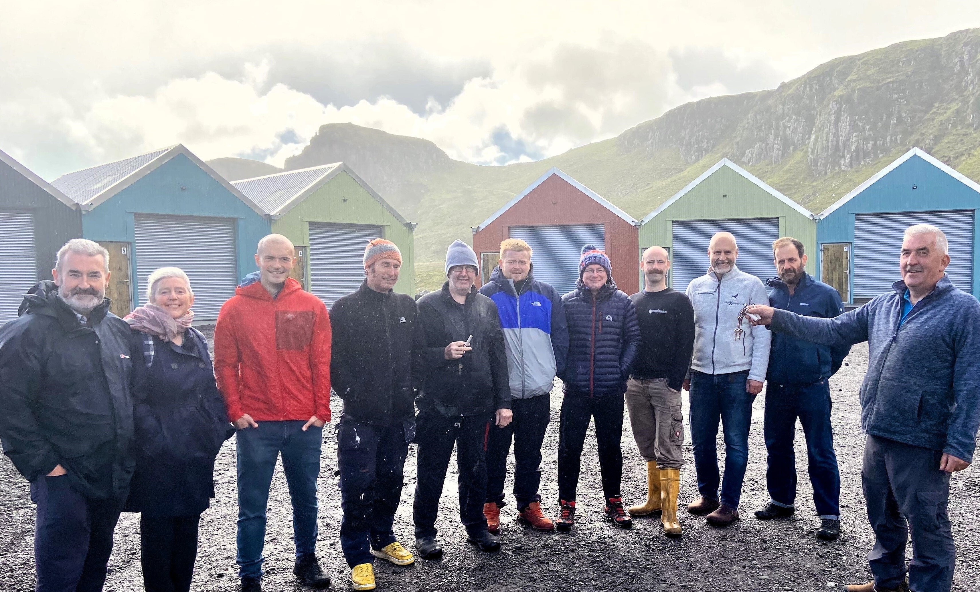 Tenants make their home at new Staffin Harbour business premises