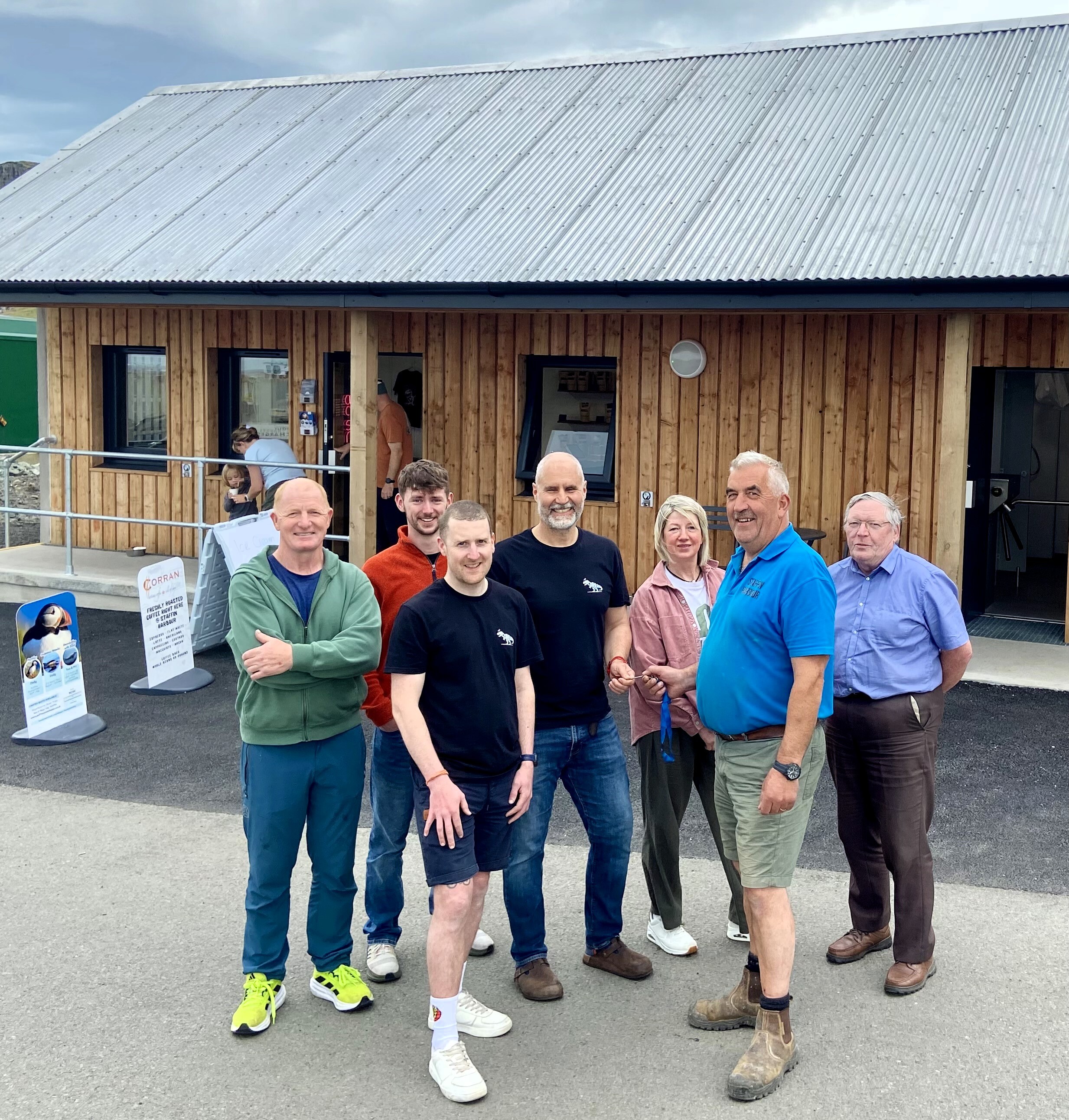 New tenants begin lease at new Staffin Harbour building
