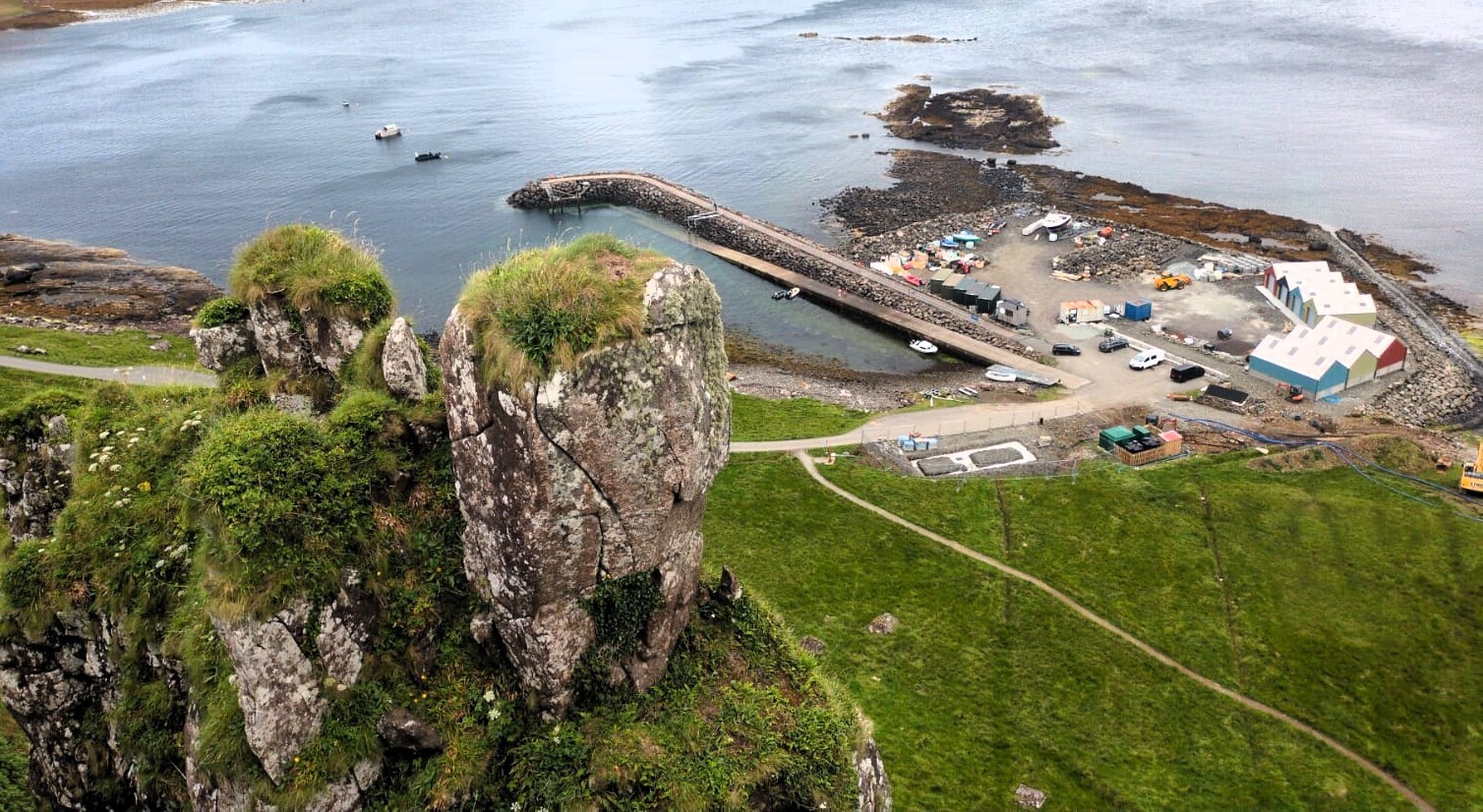 Hectic first summer for community-run Staffin Harbour