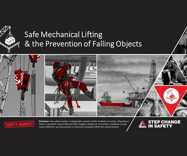 Step Change in Safety Dropped Objects, Sweeps and Working at Height