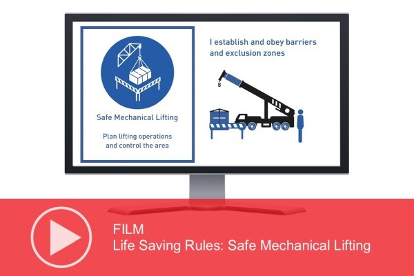 Video: Life Saving Rules – Safe Mechanical Lifting