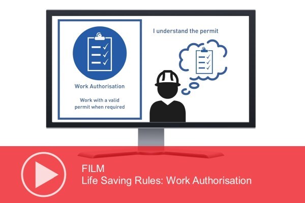 Video: Life Saving Rules – Work Authorisation