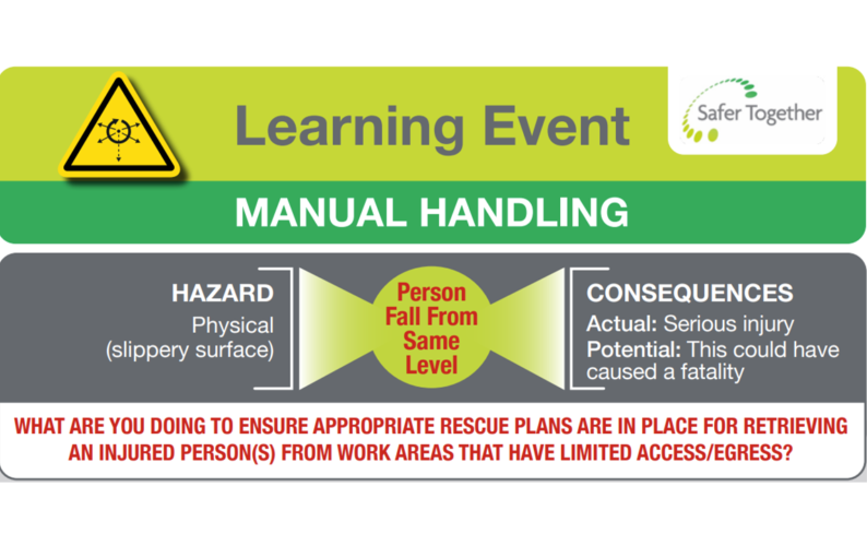 WHAT ARE YOU DOING TO ENSURE APPROPRIATE RESCUE PLANS ARE IN PLACE FOR RETRIEVING