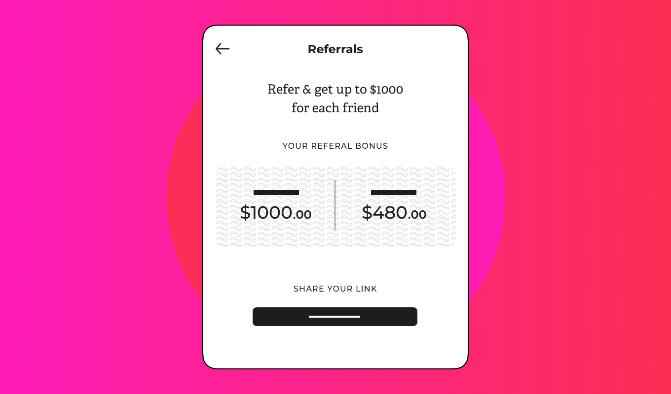 Revamped referrals