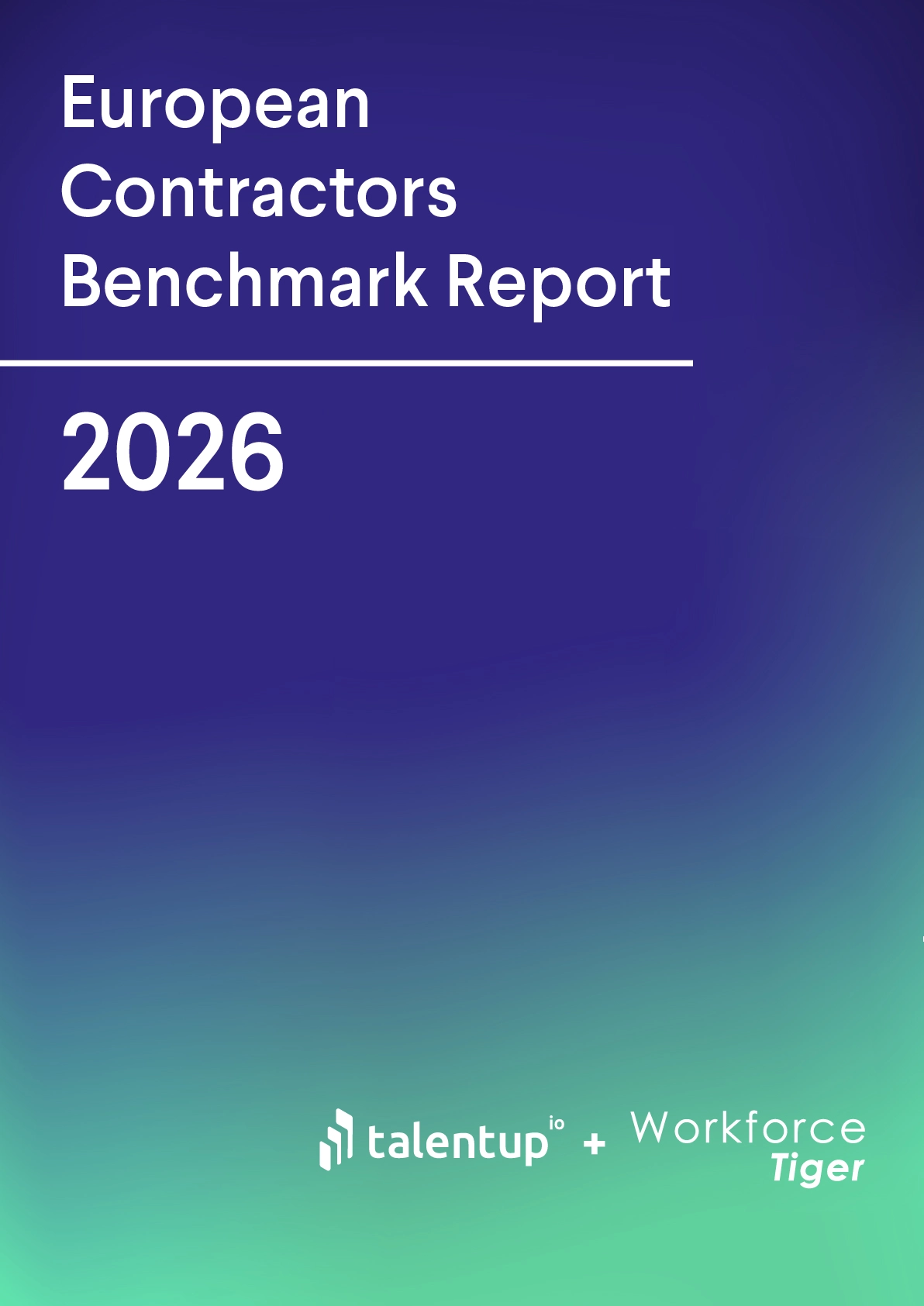 TalentUp’s European Contractors Salary Benchmark Report Cover