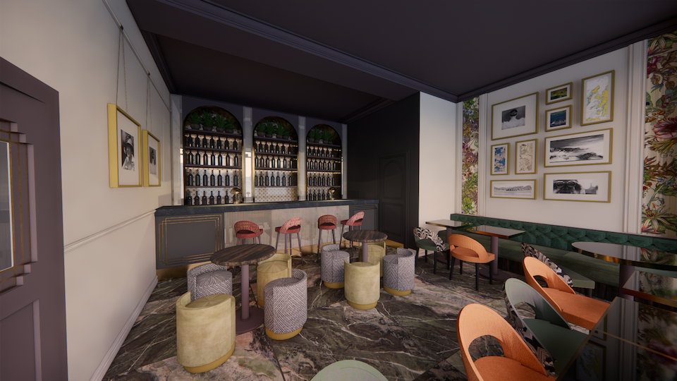 Oban Hotel - Bar Render